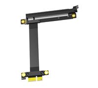 yanwuwa Câble d ' Extension PCIExpress 16X à 1X de 25CM, Flexible pour GPU PCIExpress testeur câble d ' Extension mâle à Femelle PCIe