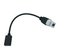 yanwuwa Câble USB 3.0 A femelle vers mâle Adaptateur d'insertion pour prise murale Plaque frontale Montage sur panneau