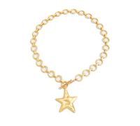yanwuwa Collier avec pendentif étoile inspiré de la foi en alliage de fer, élégant argent et or, One Size, Comme décrit, Comme décrit.
