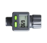 yanwuwa Contrôleur d'eau numérique avec batterie de secours pour l'entretien de la cour, minuterie d'irrigation de jardin intelligente avec pluie et panneau solaire pour l'entretien