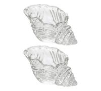 yanwuwa Coquille en verre côtier pour photophore, A