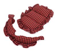 yanwuwa Coussin pour poussette avec oreiller pour poussette - Tissu polyester solide - Coussin épais pour petits animaux - Utilisation en extérieur