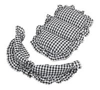 yanwuwa Coussin pour poussette avec oreiller pour poussette - Tissu polyester solide - Coussin épais pour petits animaux - Utilisation en extérieur