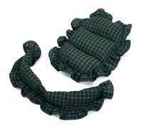 yanwuwa Coussin pour poussette avec oreiller pour poussette - Tissu polyester solide - Coussin épais pour petits animaux - Utilisation en extérieur