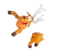 yanwuwa Crashing Santa Décorations de Noël animées pour pelouses, cour, jardin, maison, Père Noël/renne se détache des fenêtres décorations de fenêtre