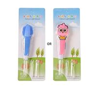 yanwuwa Cuillère d'oreille de dessin animé avec lumineuse LED pour soins des oreilles, Cuillère creuser lumineux, Produit de nettoyage pour enfants, Outil de nettoyage pour enfants, Cure-oreilles