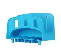 yanwuwa Enrouleurs de tuyau d'arrosage autoportants avec panier de rangement pour patios et équipement d'arrosage amovible