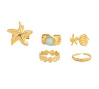 yanwuwa Ensemble de bijoux d'orteil avec manchette ouverte réglable et pied | Mélange de coques pour sandales, voyages à la plage, tenue décontractée de vacances