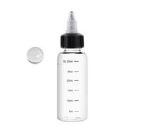 yanwuwa Flacon de mélange de peinture avec échelle Plusieurs tailles 30 ml 50 ml 100 ml 230 ml Bec rotatif pour les amateurs et les artistes Model Primer Paint Dispenser