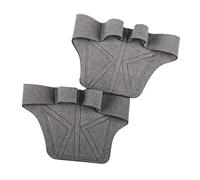 yanwuwa Gants antidérapants pour haltérophilie - Protection de paume - Quatre doigts - Pour exercices de remise en forme - Haltères - Poignée d'haltérophilie