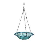 yanwuwa Hameçon à suspendre avec crochet en métal pour balcon, bleu | Résistant aux intempéries, facile à installer et à nettoyer, adapté pour l'observation de la faune dans le jardin