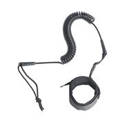 yanwuwa Laisse pour planche de surf, cordon en TPU enroulé avec sangle de | Chevillère avec corde à nouer, utilisation flexible pour pagaie, activités nautiques