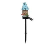 yanwuwa Lampe solaire champignon imperméable à l'eau Bleu