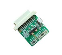 yanwuwa Lecteur de carte adaptateur compact ISP EMMC | Carte PCB Interface USB avec 5 x 3 cm Empreinte pour Réparation Workflow Station Tâches Utilisation