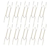 yanwuwa Lot de 10 crochets en acier avec cache, 30,5 cm