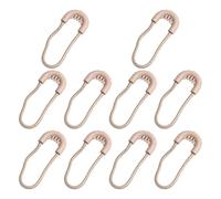 yanwuwa Lot de 10 tirettes de rechange pour fermeture éclair pour bagages, sacs à dos, vestes, sacs à main, sacs à main, kaki