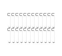 yanwuwa Lot de 24 supports de croissance d'arbres fruitiers avec clips en | Clips flexibles en acier avec couche souple pour former des arbres fruitiers et des buissons en développement
