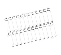yanwuwa Lot de 24 supports de croissance pour arbres fruitiers avec clips | Clips flexibles en acier avec couche souple pour former des arbres fruitiers et des buissons en développement