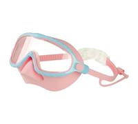yanwuwa Lunettes de natation junior avec sangle réglable, ceinture bleu