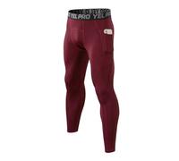 yanwuwa Pantalon d'entraînement d'hiver doublé en polaire pour homme - Pour la gym, la course à pied, le fitness en plein air - Élastique
