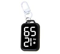 yanwuwa Porte-clés d ' Horloge électronique Miniature avec mouvements de précision, Montre numérique en Plastique pour Examen Scolaire, pour à, Ceintures, Porte-clés