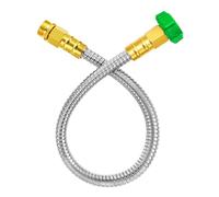 yanwuwa Raccord de tuyau d'arrosage en acier inoxydable de 60 mm pour irrigation de jardin avec résistance à la haute pression et design antirouille