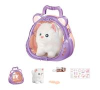 yanwuwa Sac à dos ergonomique pour animaux de compagnie avec mouvements simulés pour les aventures quotidiennes et l'apprentissage Sac à dos ergonomique pour animaux de compagnie avec mouvements