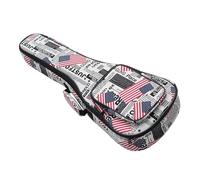 yanwuwa Sac à dos pour ukulélé de 58,4 cm avec bretelles ergonomiques en nylon et texture éponge pour les spectacles en plein air et les voyages Étui ergonomique pour ukulélé avec sangles