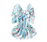 yanwuwa Summers Robe pour chien Style princesse Confortable Bleu XS