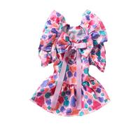 yanwuwa Summers Robe pour chien Style princesse Confortable Rose Rouge XS