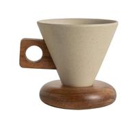 yanwuwa Support de tasse en céramique texturé, passe au micro-ondes