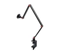 yanwuwa Support de téléphone domestique avec trois bras clipsables | Bras réglable pour visionnage de bureau, maison, étude, appels vidéo, cours en ligne et travail
