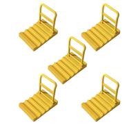yanwuwa Support mobile portable pour petits bureaux, jaune | Base amovible pour les cours, les jeux, la navigation, la lecture