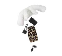 yanwuwa Tenue de poupée prête à être exposée avec vêtements d'extérieur