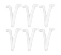 yanwuwa Universal Pool Supply V Clip Haute résistance Piscine Papillon V Remplacement Résine Poteaux de Piscine Pièce de Fixation Épuisette