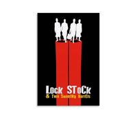 YANXIAOYUOZDS Affiche de film Lock, Stock And Two Smoking Barrels Poster de film Décoration murale 60 x 90 cm Sans cadre-style 18