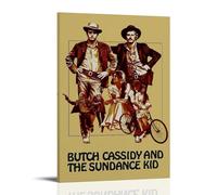 YANXIAOYUOZDS Butch Cassidy And The Sundance Kid Poster de film pour chambre d'enfant Décoration murale 40 x 60 cm Cadre style 21