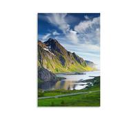 YANXIAOYUOZDS Poster de cinéma 18 Best Places In The Nordic Countries To Visit - Décoration murale - 20 x 30 cm - Sans cadre-style 16