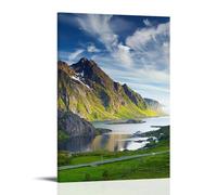 YANXIAOYUOZDS Poster de cinéma 18 Best Places In The Nordic Countries To Visit - Décoration murale - 20 x 30 cm - Style 16