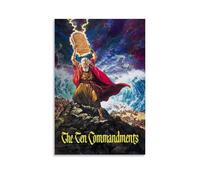 YANXIAOYUOZDS Poster de film Les dix commandements - Décoration murale - Sans cadre - Style 7 - 20 x 30 cm