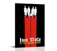 YANXIAOYUOZDS Poster de film Lock, Stock And Two Smoking Barrels Poster Chambre Esthétique Décoration murale 40 x 60 cm Cadre style 18