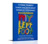 YANXIAOYUOZDS Poster de film My Left Foot - Décoration murale - 60 x 90 cm - Style 19