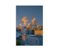 YANXIAOYUOZDS Poster de film The Golden Hour Fantasy, Couchers de soleil et levers de soleil, décoration murale 30 x 45 cm, sans cadre, style 15