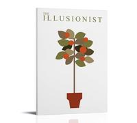 YANXIAOYUOZDS Poster de film The Illusionist - Décoration murale - Style 6 - 50 x 75 cm - Cadre 6