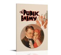 YANXIAOYUOZDS Poster de film The Public Enemy - Décoration murale - 20 x 30 cm - Style 1