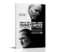 YANXIAOYUOZDS Poster de film The Sunset Limited - Décoration murale avec cadre - 20 x 30 cm
