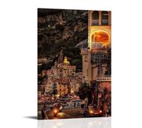 YANXIAOYUOZDS Poster panoramique sur le coucher de soleil - Poster de film - Décoration murale - 60 x 90 cm - Style cadre