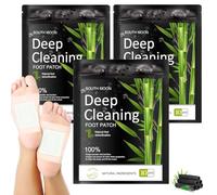 YANXINKE 30pcs Detox Foot Patches,Patch Detox Pieds,Détox les Pieds,Foot Patches Detox,Patchs Détoxifiants,Deep Cleansing Patch Pieds,Deep Cleansing Detox Patches,Qualité du Sommeil,Soulage le Stress