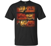 yanyexia Clint Eastwood The Good The Bad and The Ugly Black T-Shirt Gift for Fans Men's