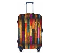 Yanyu Housse de protection universelle en bois coloré pour valise, élastique, lavable, pour adultes, blanc, Small